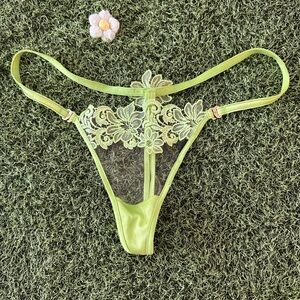 Honey Birdette Amelie Floral Thong